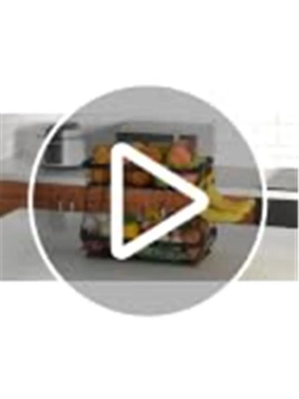 2-Tier Fruit Basket with Banana Hangers, Detachable Metal Bowl